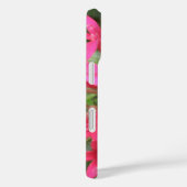 Coques Case-Mate iPhone Fleurs tropicales rose vif (Verso / Droite)