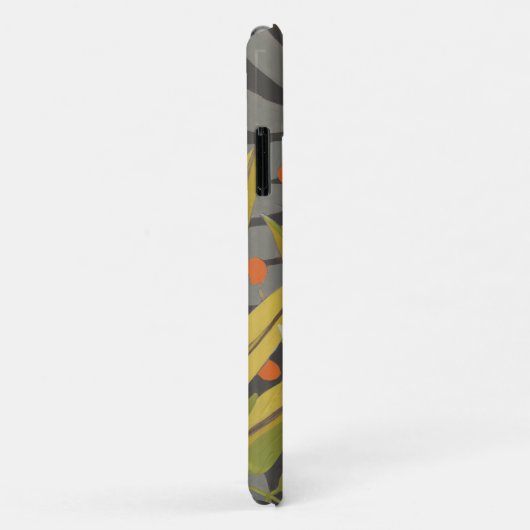 Coques Case-Mate iPhone Fleurs Tropiques Twilight (Dos/Droite)