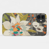 Coques Case-Mate iPhone Fleurs Tropiques Twilight (Dos (Horizontal))