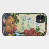 Coques Case-Mate iPhone Fleurs Vase Fruit Thanksgiving Wishbone (Dos (Horizontal))
