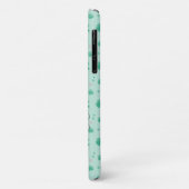 Coques Case-Mate iPhone Fleurs vertes rétro (Dos/Gauche)
