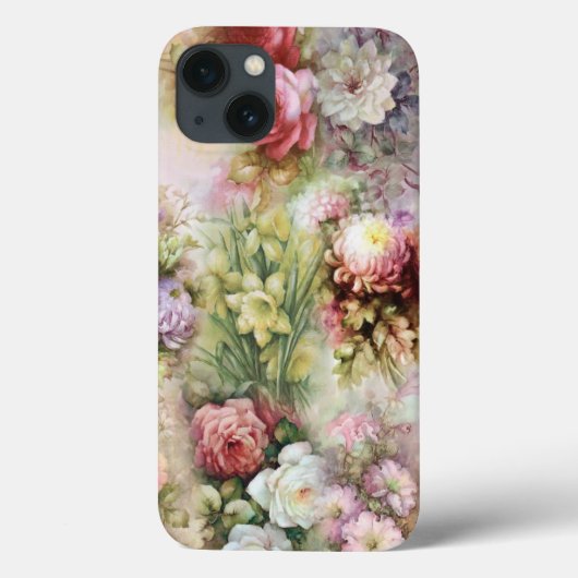 Coques Case-Mate iPhone Fleurs vintages (Verso)