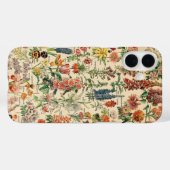 Coques Case-Mate iPhone Fleurs vintages (Verso (horizontal))