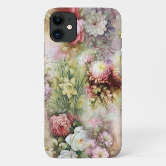 Coques Case-Mate iPhone Fleurs vintages (Dos)