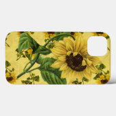 Coques Case-Mate iPhone Fleurs vintages (Verso (horizontal))
