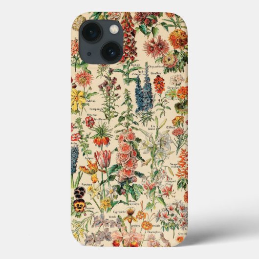 Coques Case-Mate iPhone Fleurs vintages (Verso)