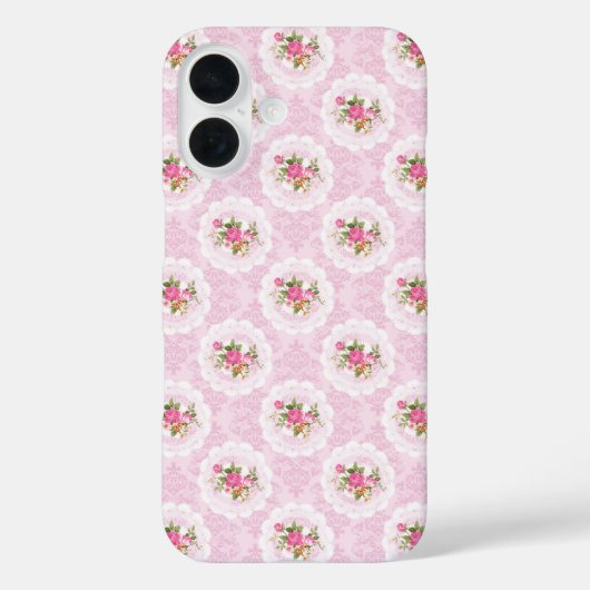 Coques Case-Mate iPhone Fleurs vintages (Verso)