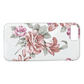 Coques Case-Mate iPhone Fleurs vintages Chic Shabby (Dos (Horizontal))