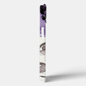 Coques Case-Mate iPhone Fleurs violettes (Verso / Droite)