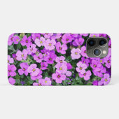 Coques Case-Mate iPhone Fleurs violettes (Dos (Horizontal))