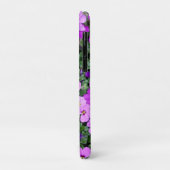 Coques Case-Mate iPhone Fleurs violettes (Dos/Gauche)
