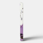 Coques Case-Mate iPhone Fleurs violettes (Verso / Gauche)