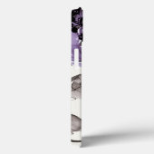 Coques Case-Mate iPhone Fleurs violettes (Verso / Droite)
