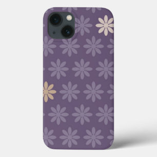 iPhone 13 Case Fleurs violettes