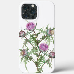 Case-Mate iPhone Case Fleurs violettes de chardon