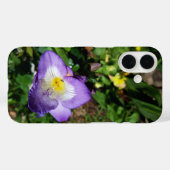 Coques Case-Mate iPhone Fleurs violettes Freesia (Verso (horizontal))