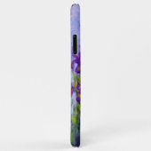 Coques Case-Mate iPhone Fleurs violettes Iris Claude Monet (Dos/Droite)