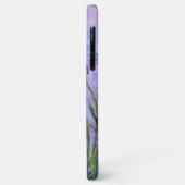 Coques Case-Mate iPhone Fleurs violettes Iris Claude Monet (Dos/Gauche)
