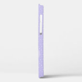 Coques Case-Mate iPhone Fleurs violettes sur les points d'épingle Coque-co (Verso / Gauche)