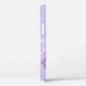 Coques Case-Mate iPhone Fleurs violettes sur les points d'épingle Coque-co (Verso / Droite)