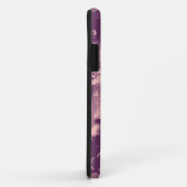 Coques Case-Mate iPhone Fleurs violettes vintages (Dos/Droite)