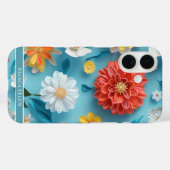 Coques Case-Mate iPhone Fleurs Vivicious (Verso (horizontal))