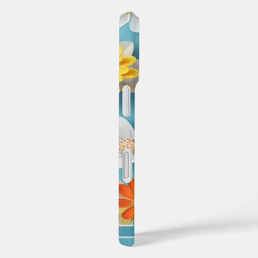 Coques Case-Mate iPhone Fleurs Vivicious (Verso / Droite)