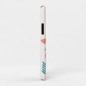 Coques Case-Mate iPhone Fleurs Whimsical et papillons (Dos/Droite)