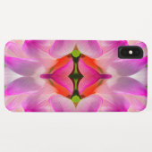Coques Case-Mate iPhone FLEUVE PURPLE - Art Fractal - (Dos (Horizontal))