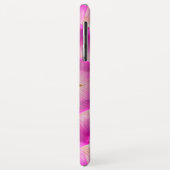 Coques Case-Mate iPhone FLEUVE PURPLE - Art Fractal - (Dos/Gauche)