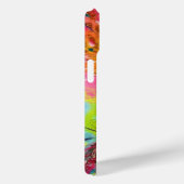 Coques Case-Mate iPhone FLEUVES D'AUBE / Fleurs FLEUES Rose Jaune (Verso / Droite)