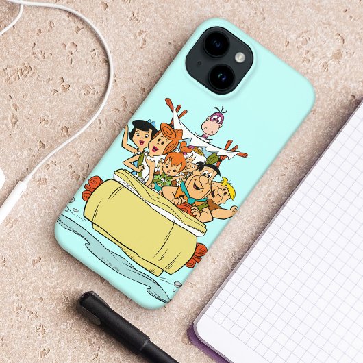 Coques Case-Mate iPhone Flintstones Family Roadtrip
