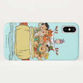 Coques Case-Mate iPhone Flintstones Family Roadtrip (Dos (Horizontal))