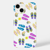 Coques Case-Mate iPhone Flip Flops Sur La Plage (Verso)