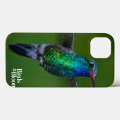 Coques Case-Mate iPhone Floating Hummingbird (Verso (horizontal))