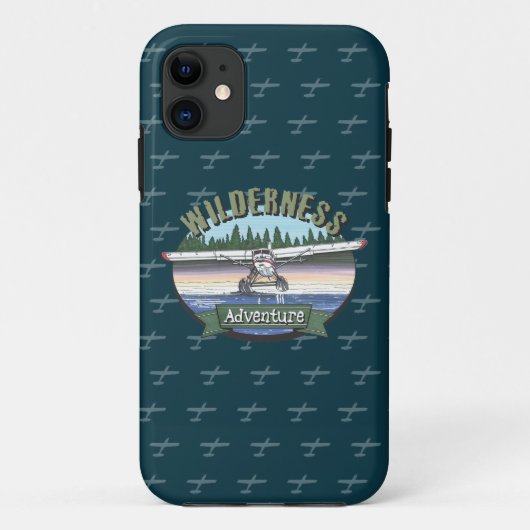Coques Case-Mate iPhone Floatplane Aviation Wilderness Adventure (Dos)