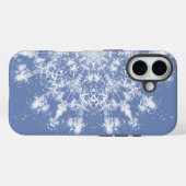 Coques Case-Mate iPhone Flocon de neige fractionné en dentelle Abstraite s (Verso (horizontal))