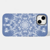 Coques Case-Mate iPhone Flocon de neige fractionné en dentelle Abstraite s (Verso (horizontal))