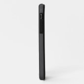Coques Case-Mate iPhone Flocon De Neige Nordique Blanc Moderne Sur Gris D' (Dos/Gauche)