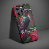 Coques Case-Mate iPhone Flora Nom de l'oiseau personnalisé