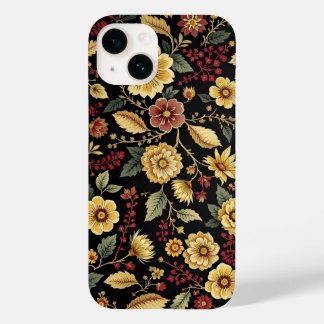 Coque Pour iPhone 14 Flora pattern iphone case 
