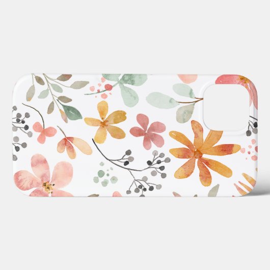 Coques Case-Mate iPhone Floral (Verso (horizontal))