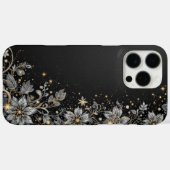 Coques Case-Mate iPhone Floral à base d'or (Verso (horizontal))