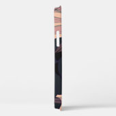 Coques Case-Mate iPhone Floral abstract elegance, artistic background. (Verso / Droite)