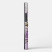 Coques Case-Mate iPhone Floral Abstrait Fractal Avec Rose & Or Meilleure M (Verso / Droite)