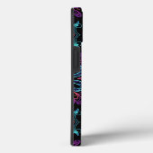 Coques Case-Mate iPhone Floral Abstrait vibrant 2 (Verso / Droite)