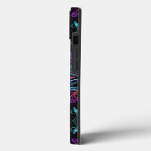 Coques Case-Mate iPhone Floral Abstrait vibrant 2 (Verso / Gauche)