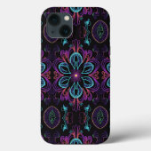 Coques Case-Mate iPhone Floral Abstrait vibrant 2 (Verso)