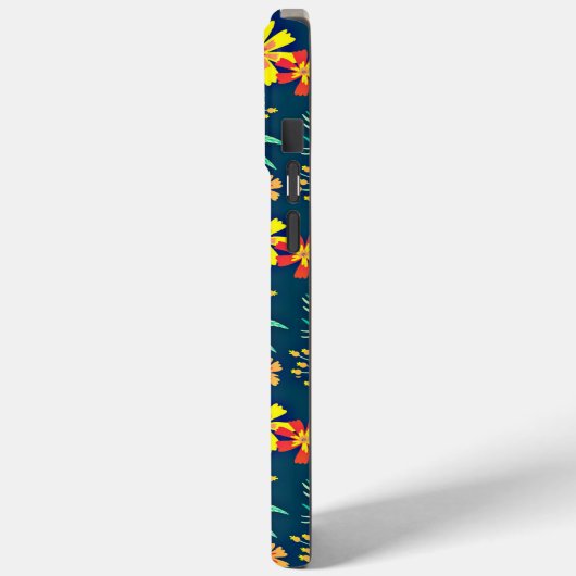 Coques Case-Mate iPhone Floral Arrière - plan Belle conception (Verso / Gauche)