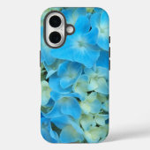 Coques Case-Mate iPhone Floral bleu français Hydrangea (Verso)